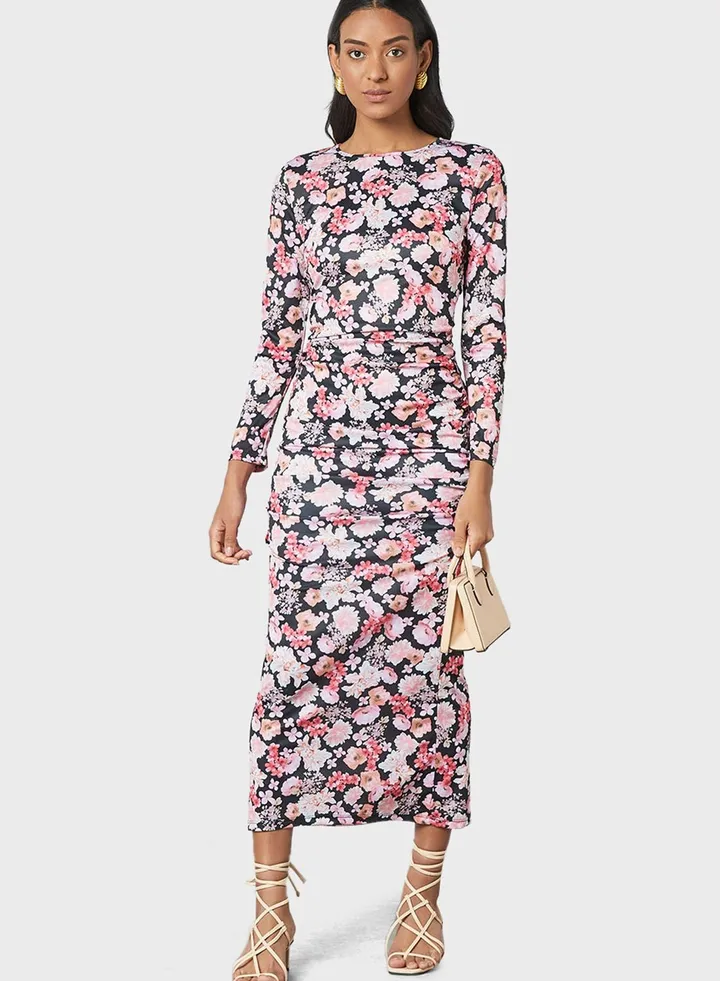 Floral Print Dress