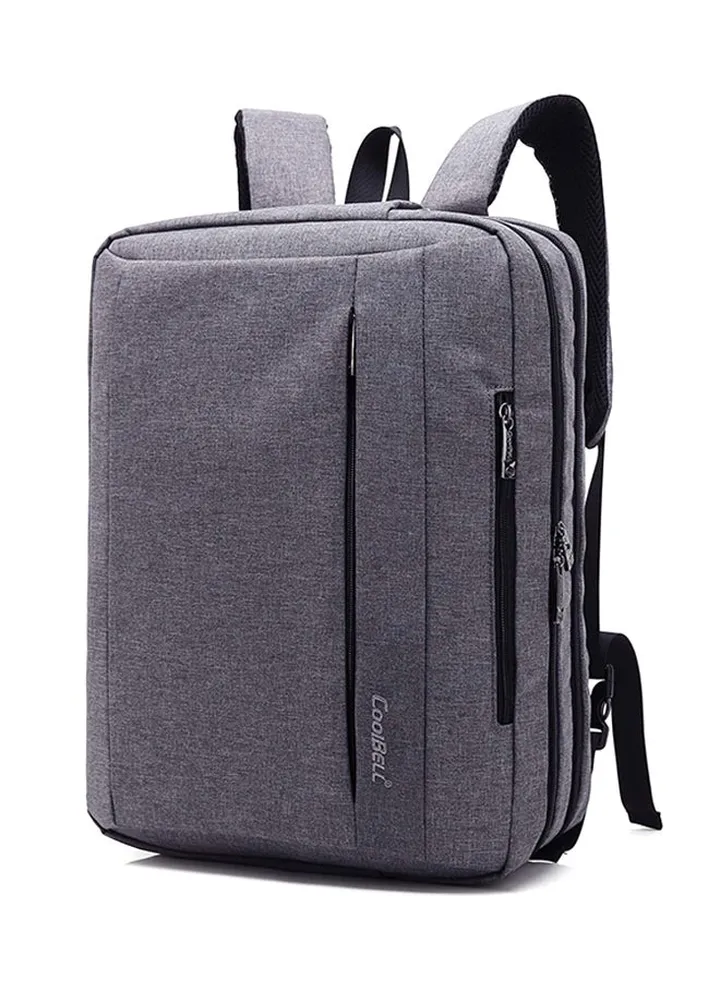 Convertible Multi-Functional Laptop Briefcase Grey