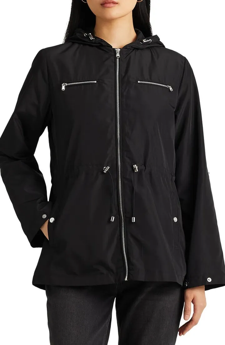 Packable Hooded Raincoat