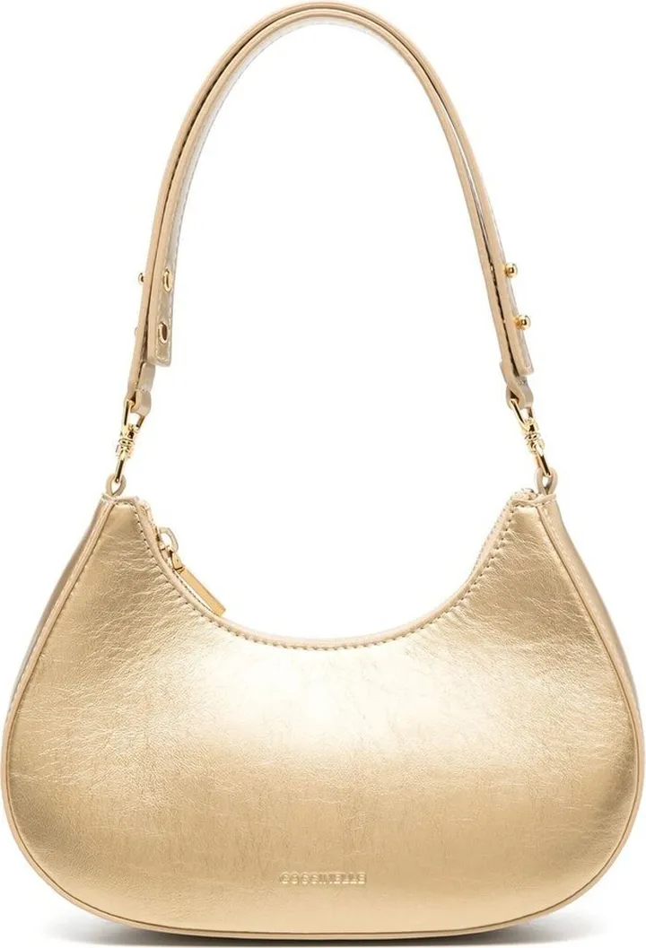 Carrie Rock metallic tote bag