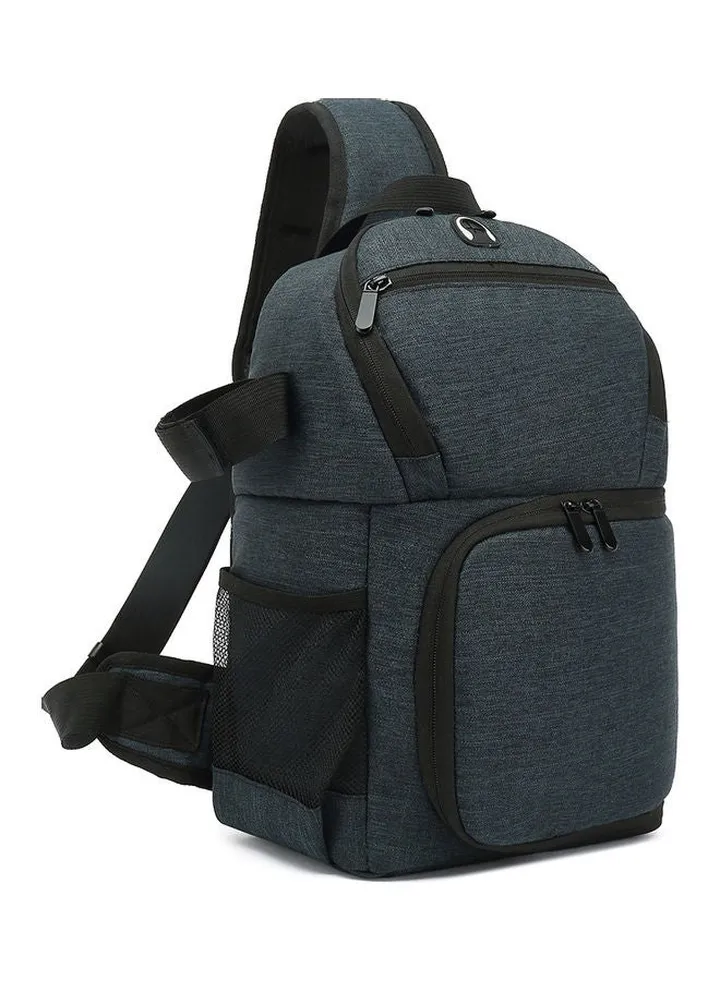 Single-Shoulder Crossbody Camera Bag Blue