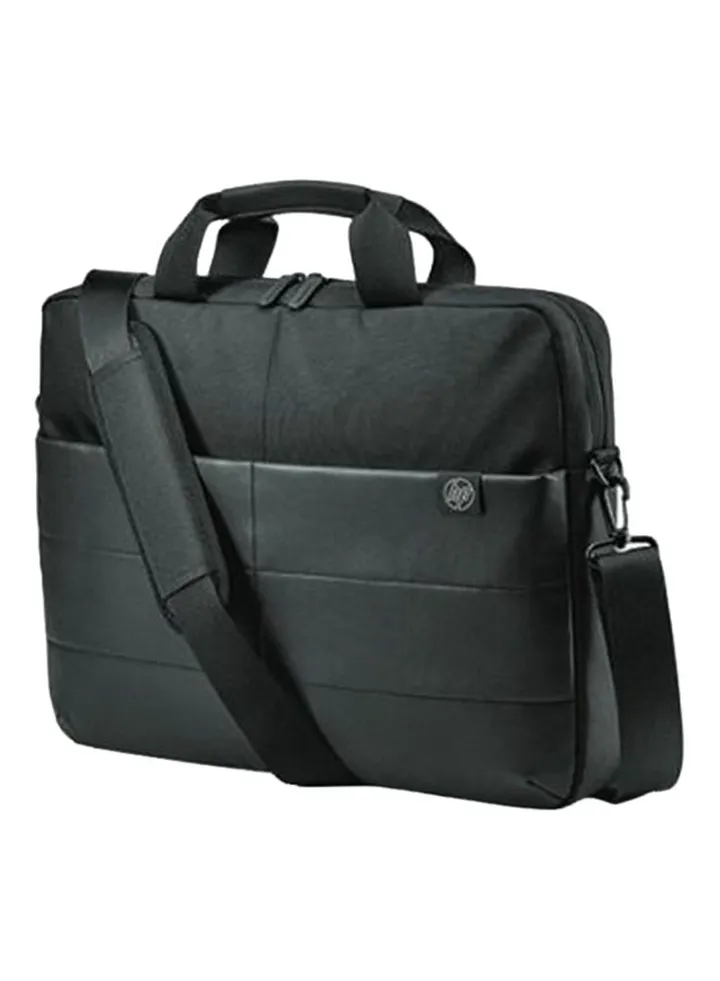 Classic Brief Case For HP Laptop 15.6-Inch Black