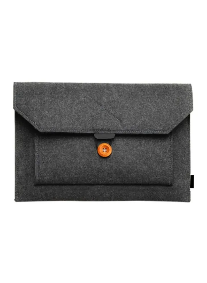 Protective Sleeve For Apple MacBook 15-Inch Dark Grey