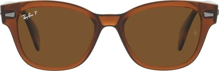 52mm Polarized Square Sunglasses