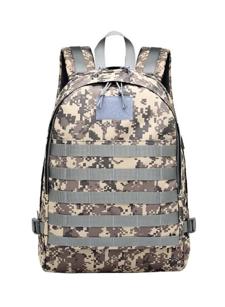 Pubg Three-Level Large Capacity Backpack Brown/Beige