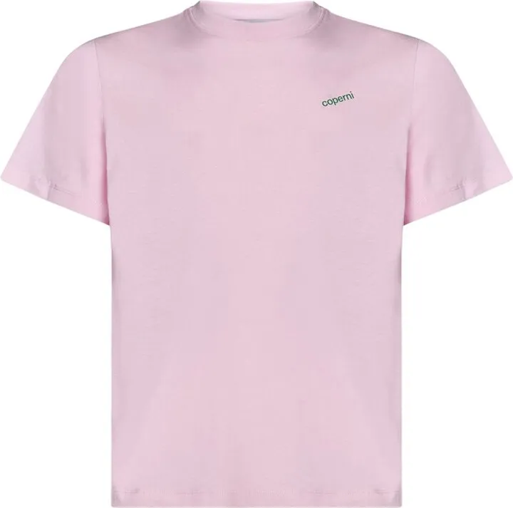 Coperni Boxy Logo Printed Crewneck T-Shirt