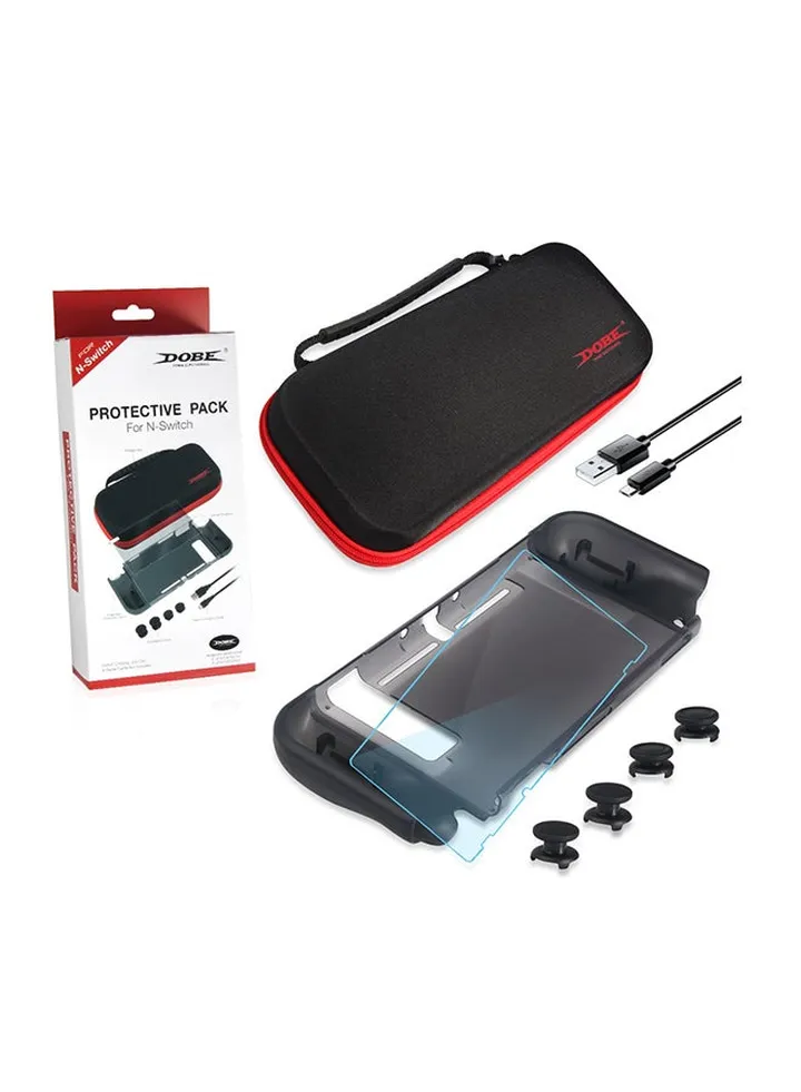 Nintendo Switch Protective Case Black/Red