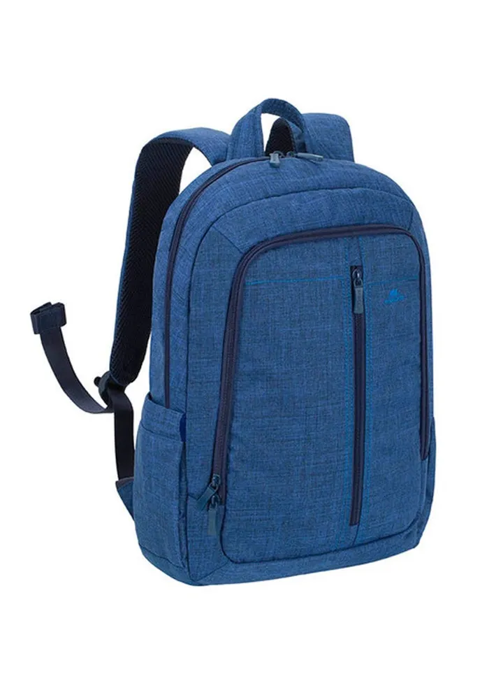 Canvas Backpack For 15.6-Inch Laptop Blue