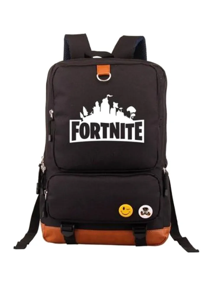 Oxford Laptop Backpack Black/Orange