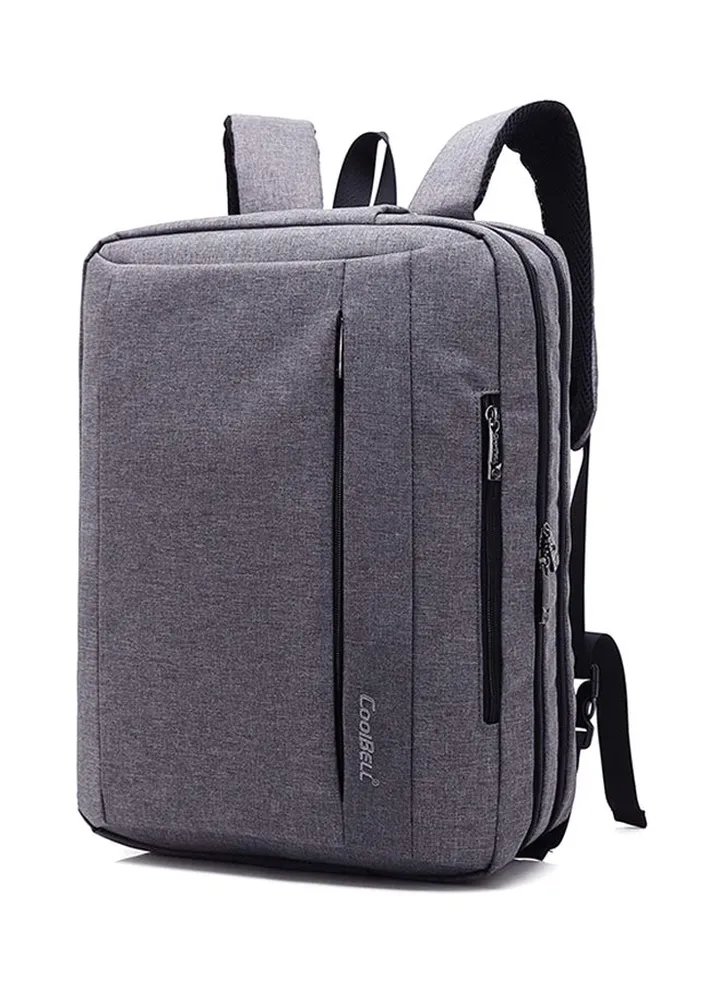 Convertible Multi-Functional Laptop Briefcase Grey
