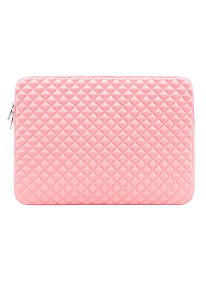 Waterproof Laptop Sleeve Bag For 15.6-Inch Laptop Pink
