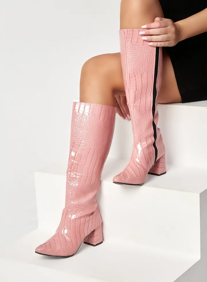 Long Boot CO-1-Pink