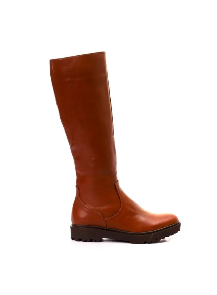 Boot Genuine Leather Camel