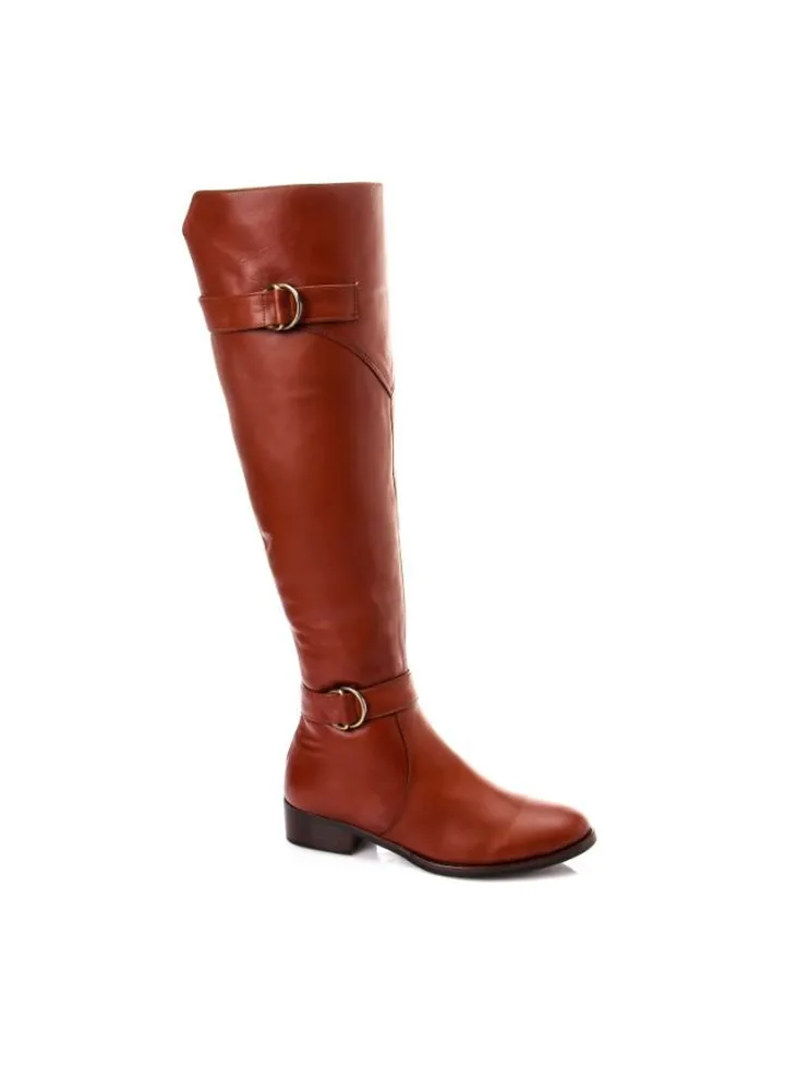 Boot Real Leather Camel