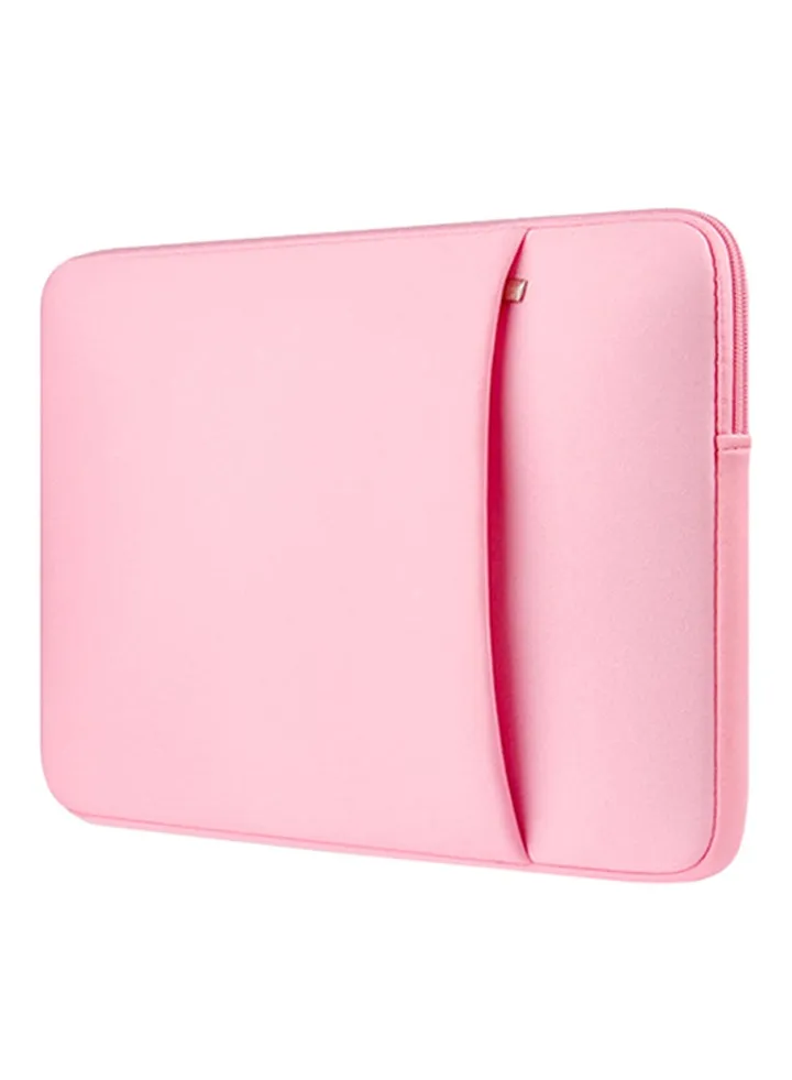 Laptop Sleeve Bag For 15.6-Inch Laptop Pink