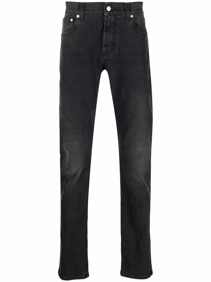 Skinny-Cut Denim Jeans