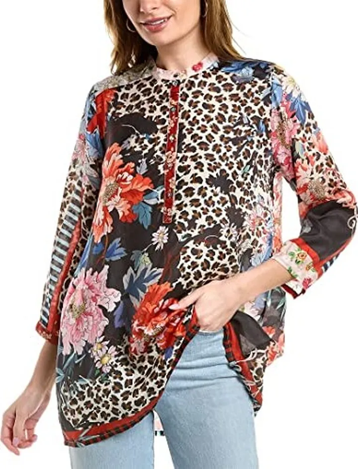 Johnny Was Women's ONTARI CORDIA Tunic