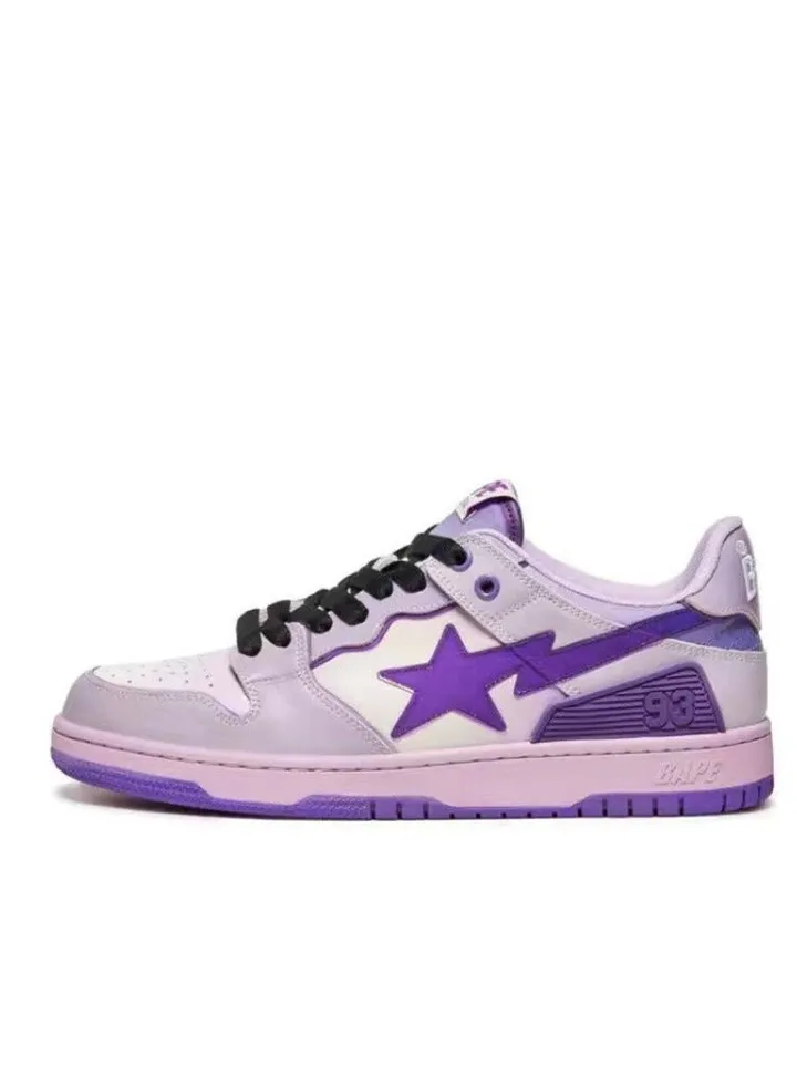 New Fashion Trend Men's Board Shoes Gradient Low Top Sports Shoes