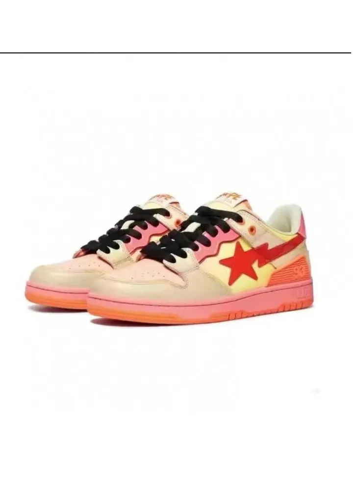 New Fashion Trend Men's Board Shoes Gradient Low Top Sports Shoes