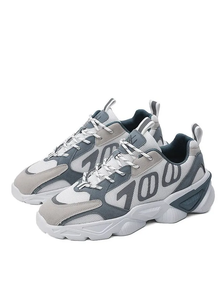 New Fashion Sports Shoes Thick Sole Trend Dad Shoes Glow Running Shoes