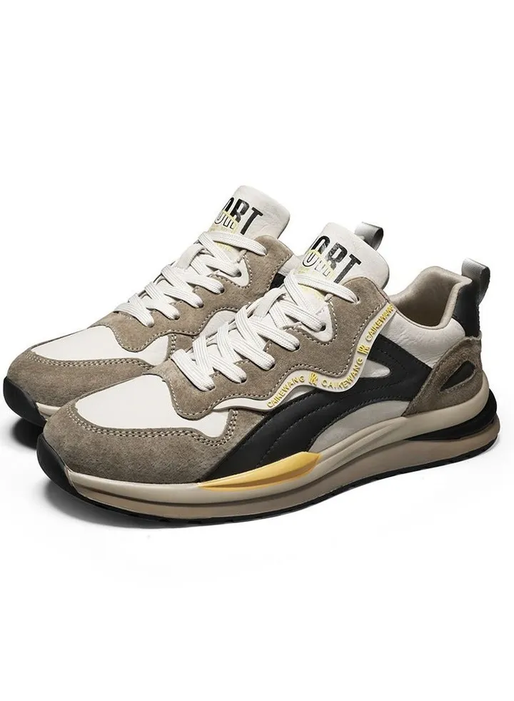 New Fashion Trend Men's Board Shoes Gradient Low Top Sports Shoes