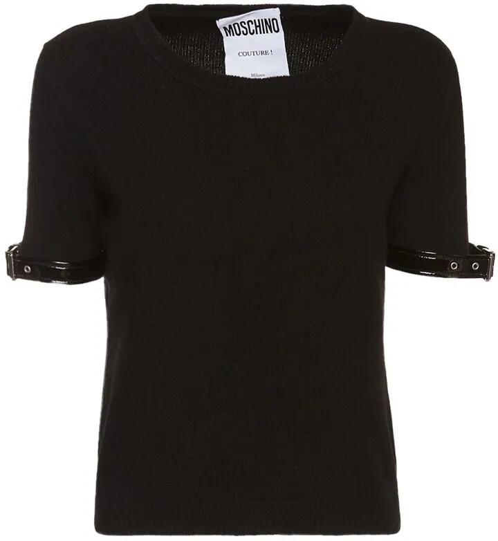 Cashmere & wool knit top
