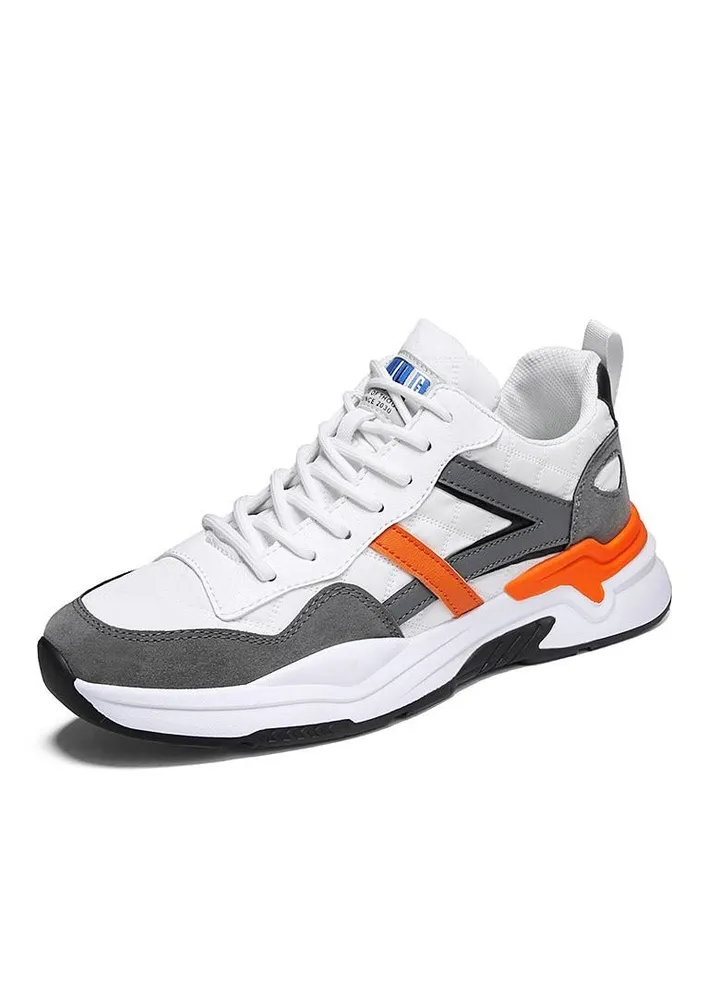 New Fashion Trend Men's Board Shoes Gradient Low Top Sports Shoes