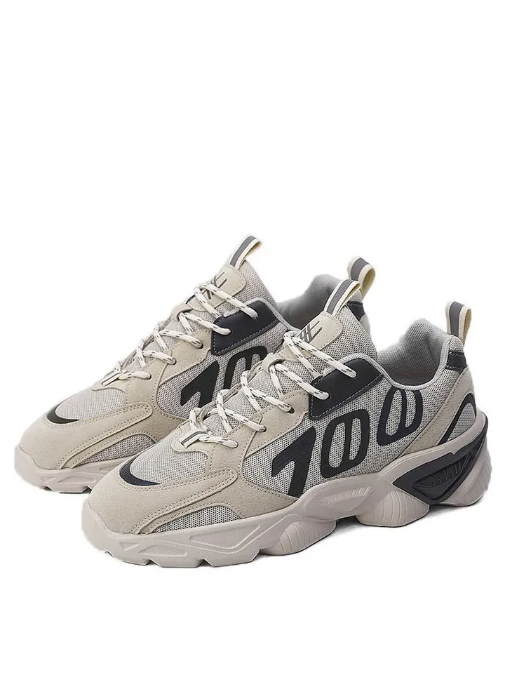 New Fashion Sports Shoes Thick Sole Trend Dad Shoes Glow Running Shoes