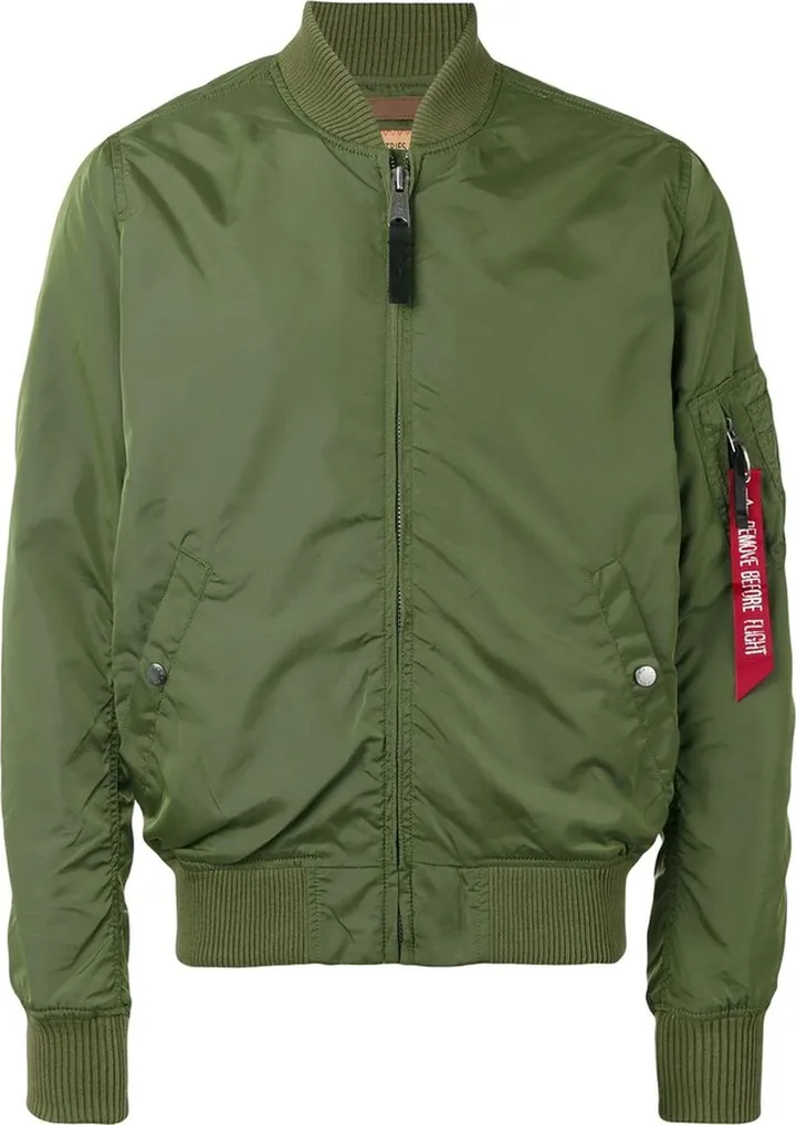 Ma-1 Tt Green Bomber Jacket
