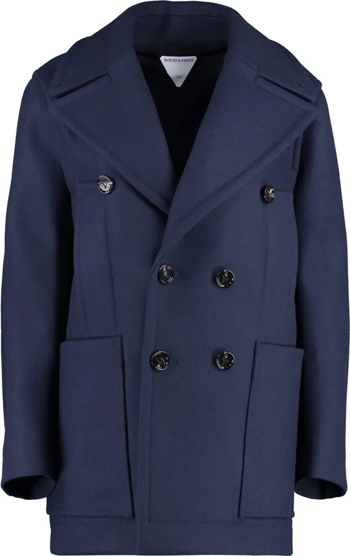 Double-breasted Wool Coat