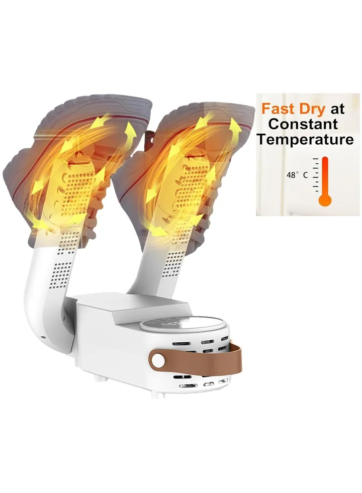 Shoe Dryer, Boot Shoe Dryer, Socks DyterPortable Smart Shoe Dryer Multi-Functional Folding Temperature Control Timing Uv Disinfection Deodorizing Shoe Dryer, Boot Shoe Dryer, Socks Dyter