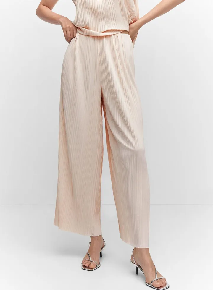 High Waist Wide Leg Pants