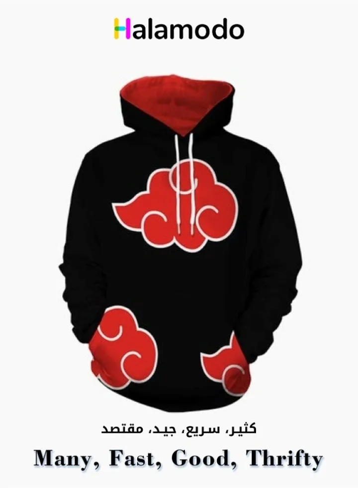 Naruto Printed Sweatshirt Unisex Hoodie