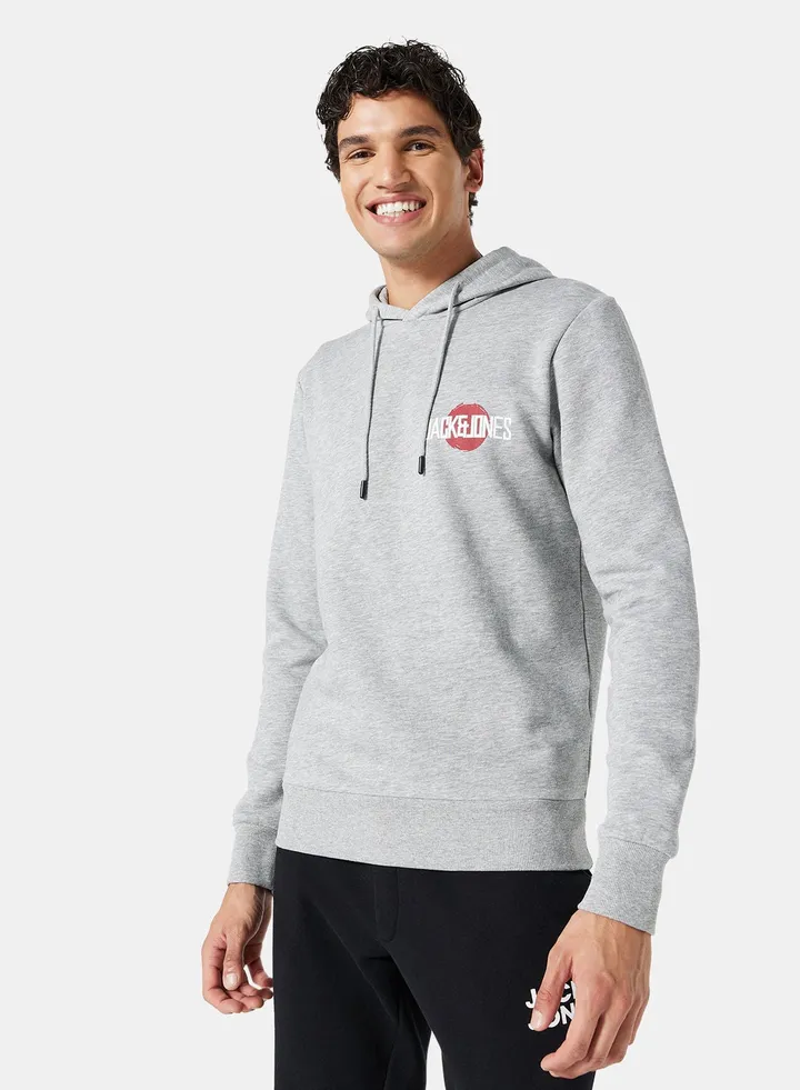 Logo Street Regular Fit Hoodie