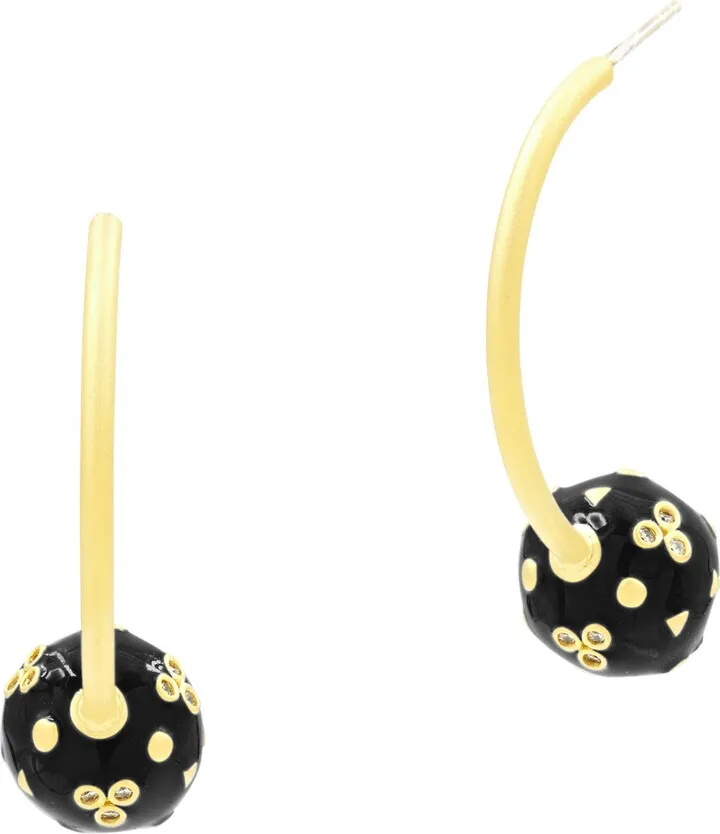 Harmony Ball Hoop Earrings