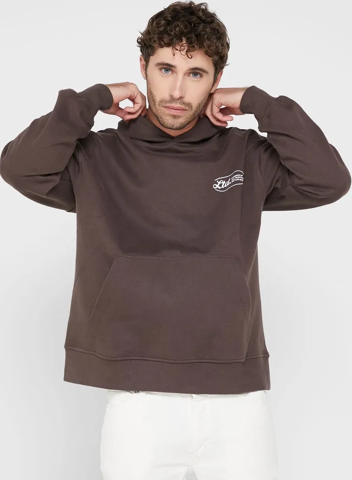 Logo Printed Hoodie