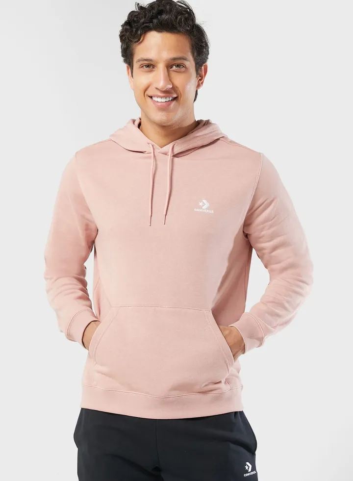 Classic Fit Embellished Hoodie