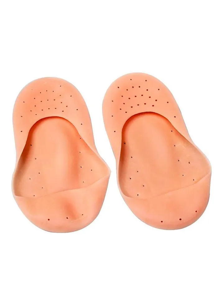 Heel Foot Full Length Silicone Pink