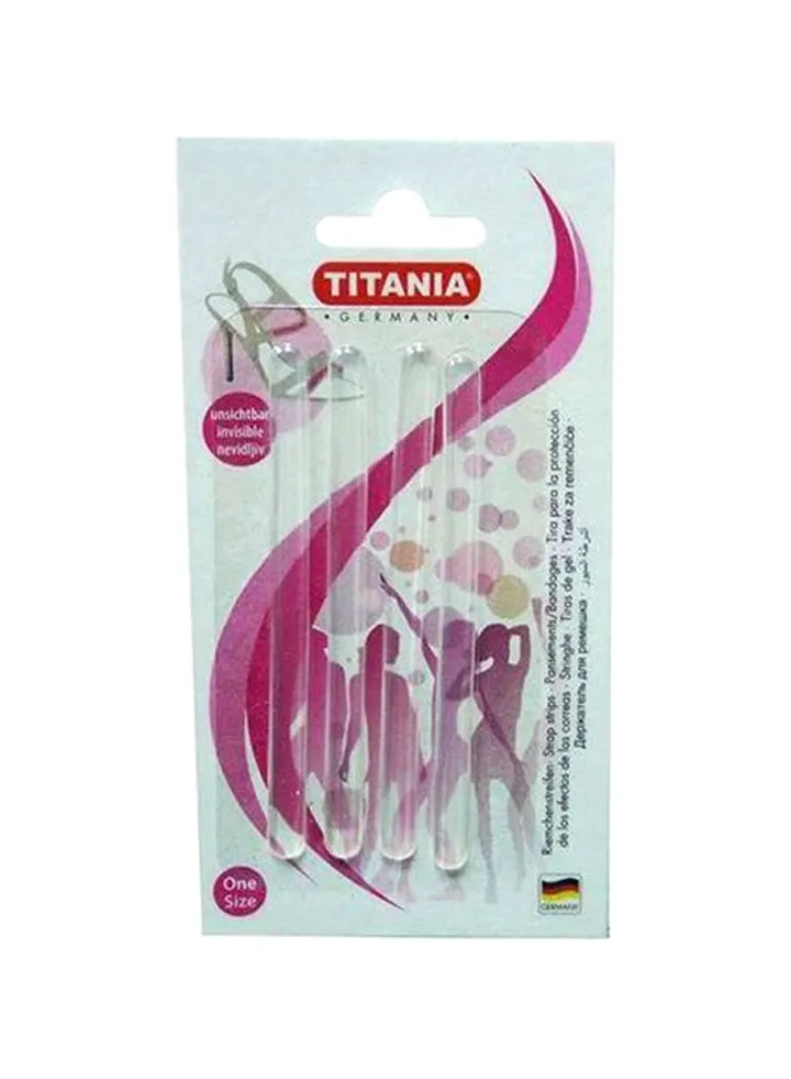 4-Piece Replacement Sandal Strap Set Clear