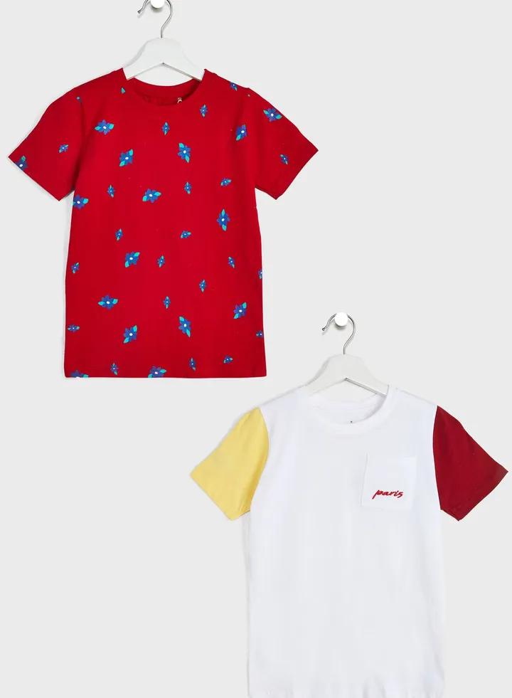 2 Pack T-Shirt For Boys