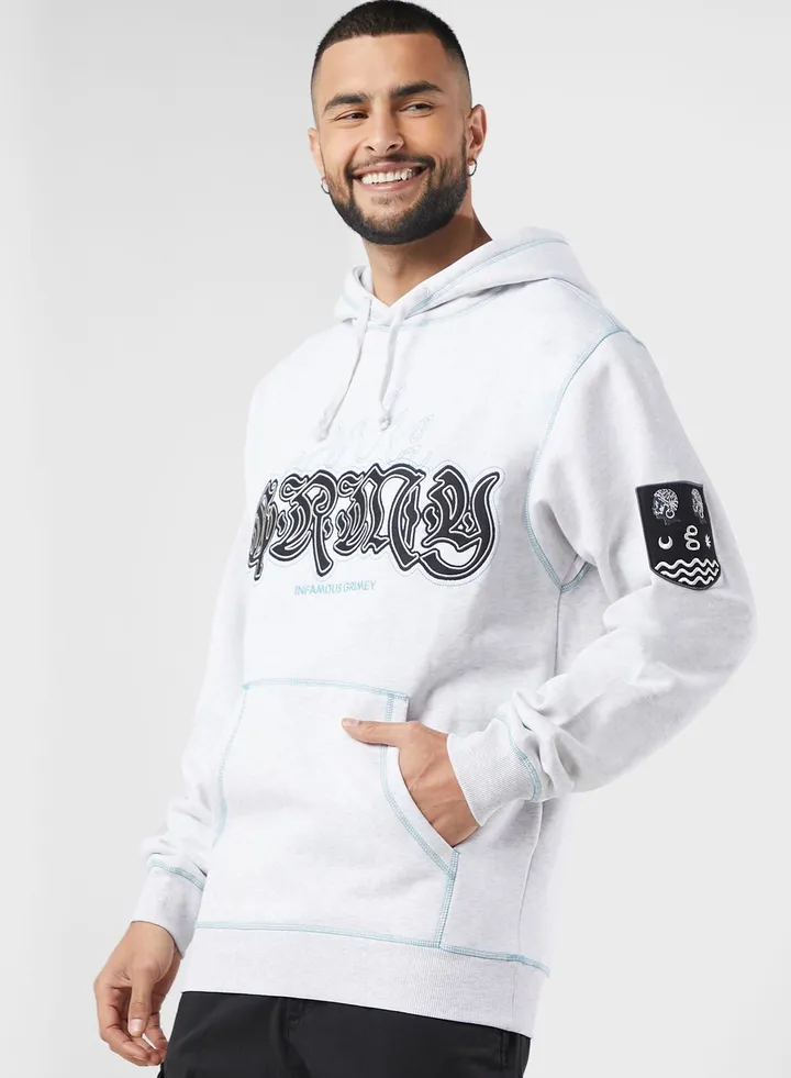 Fire Route Vintage Hoodie