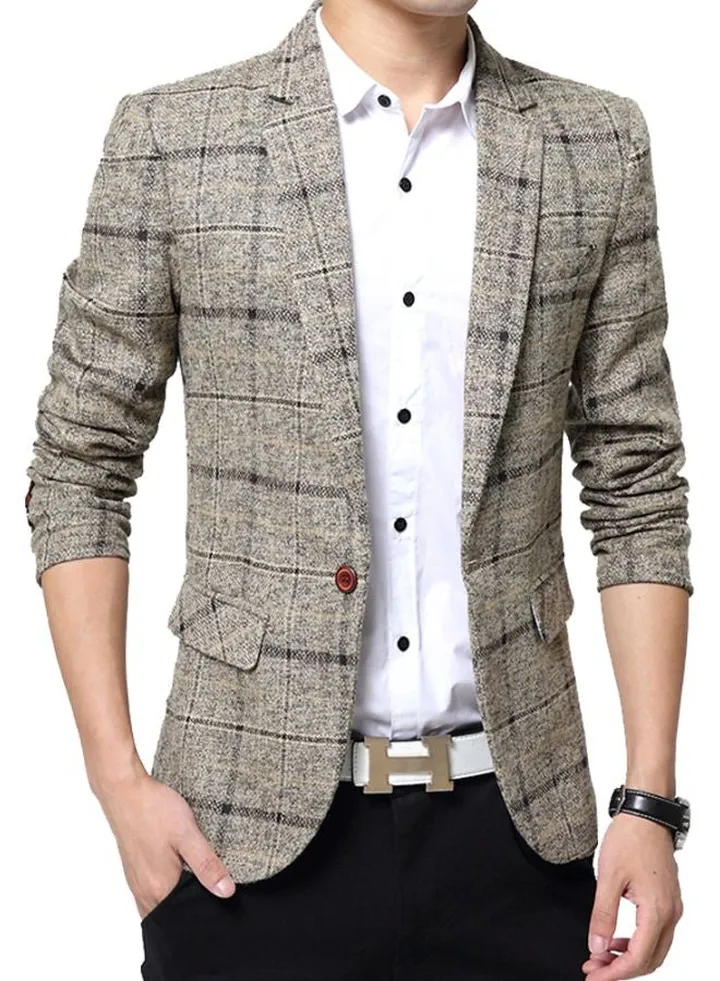 Stripes Pattern Low-Waist Suit Grey/Black/White