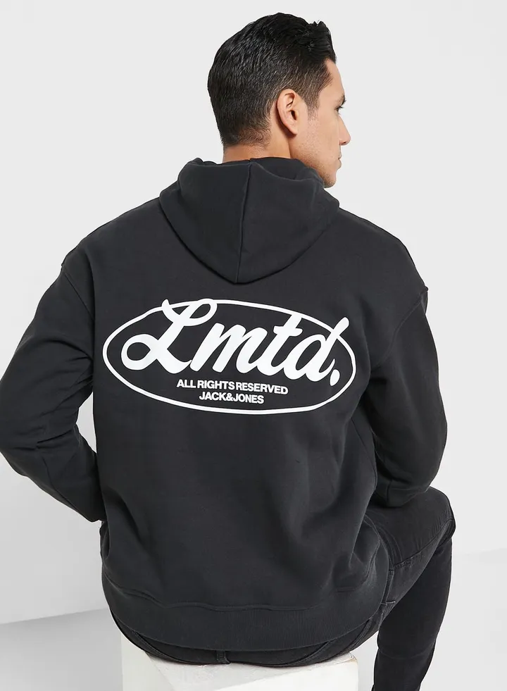 Logo Printed Hoodie