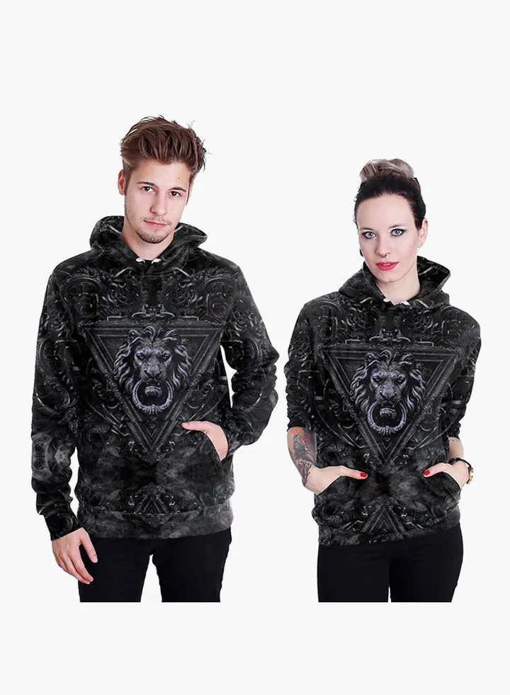 3D Printing Long Sleeve Hoodie Black