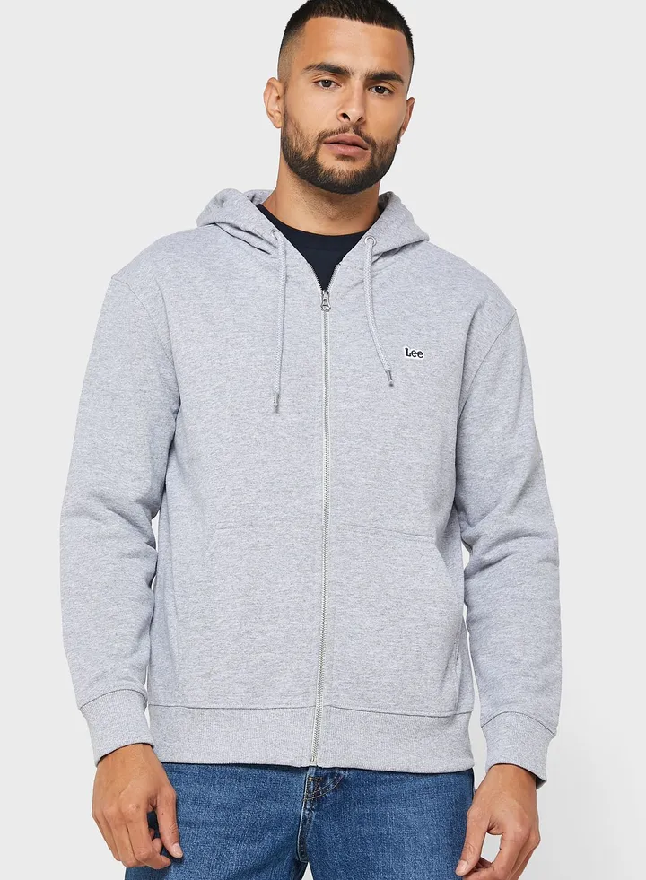 Logo Print Hoodie