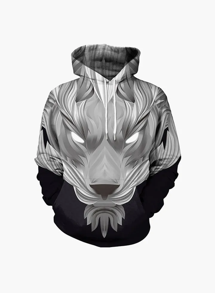 3D Printing Long Sleeve Hoodie Multicolour