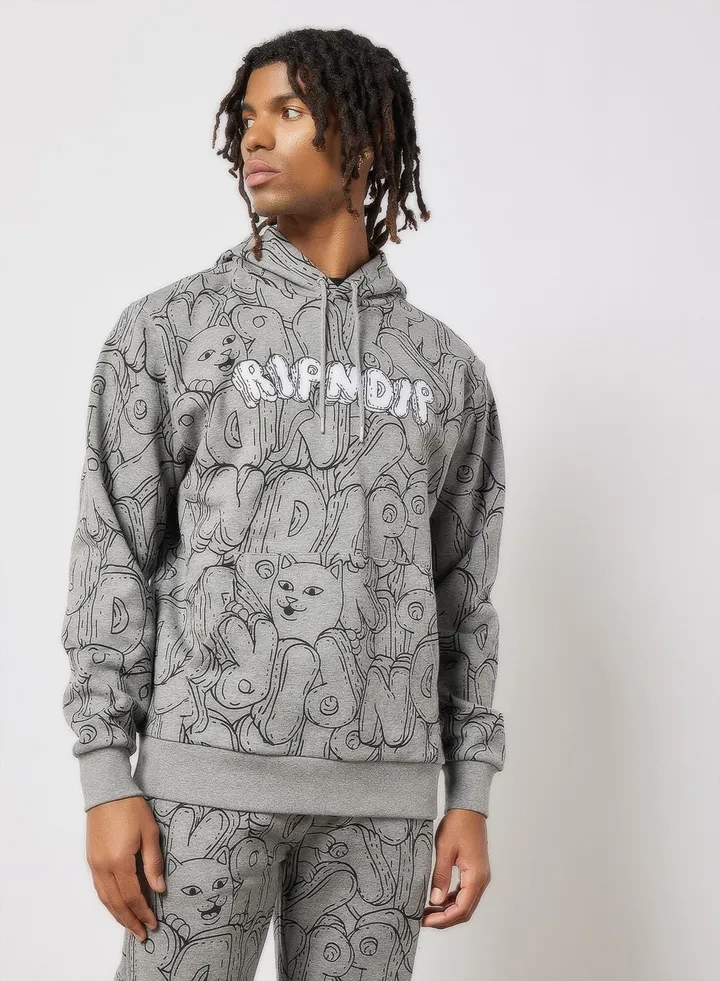 Bubble Booble All-Over Print Hoodie