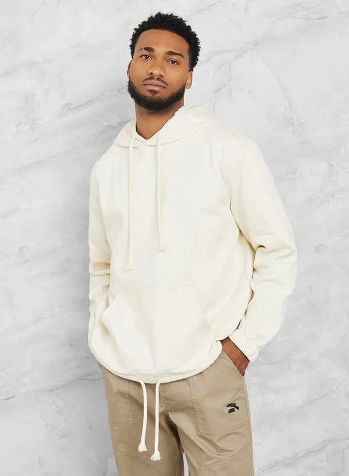Premium Heavy Twill Woven Oversized Hoodie