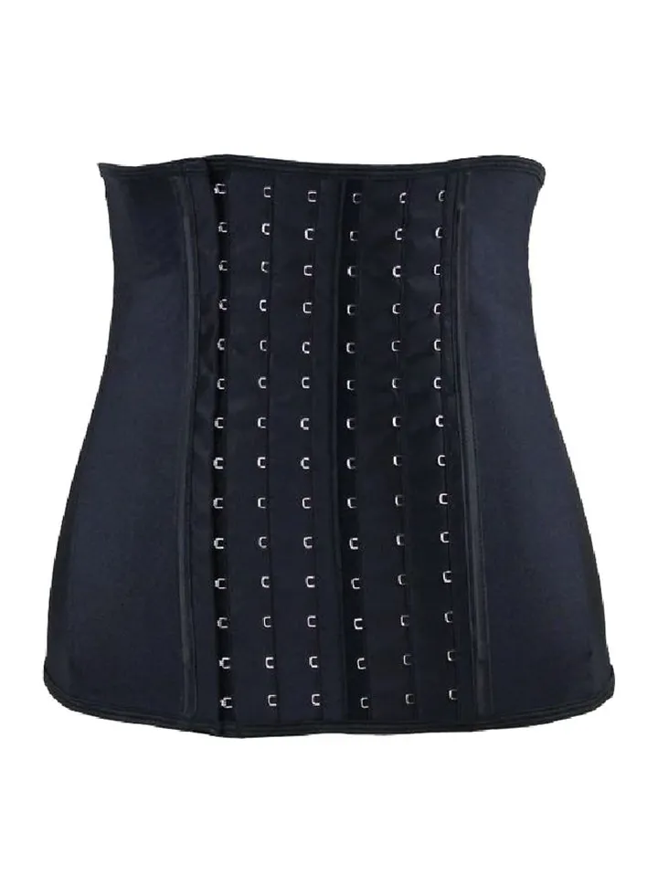 Latex Free Thermal Corset Black