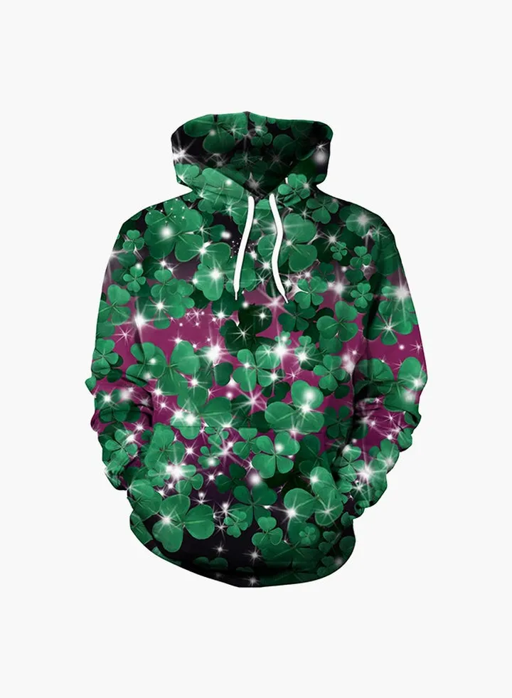 3D Printing Long Sleeve Hoodie Green
